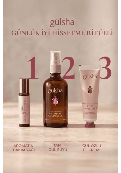 Gülsha Aromatik Bakım Yağı Gül 10 ML