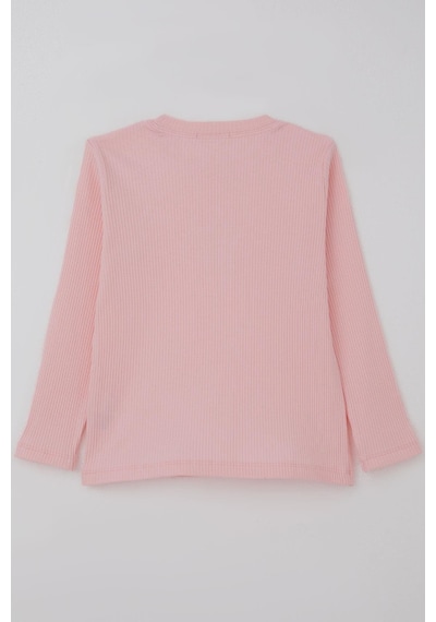 Breeze Kız Çocuk Uzun Kollu Tişört Vintage Dantel Fiyonk Aplikeli 5-10 Yaş, Pembe Pembe Breeze Kız Çocuk Uzun Kollu Tişört Vintage Dantel Fiyonk Aplikeli 5-10 Yaş, Pembe Pembe