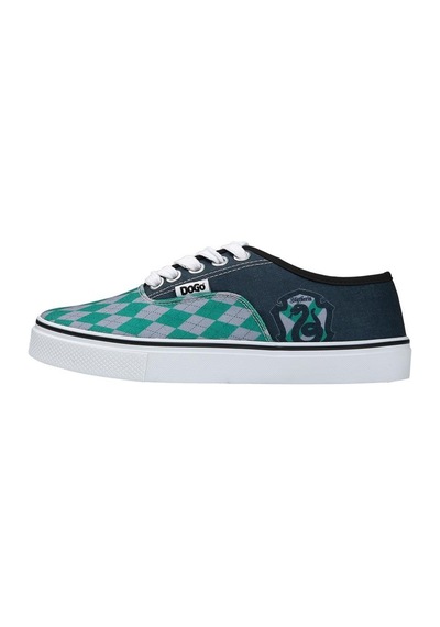 Kadın Vegan Çok Renkli Sneakers - Warner Bros Harry Potter House Of Slytherin Tasarım