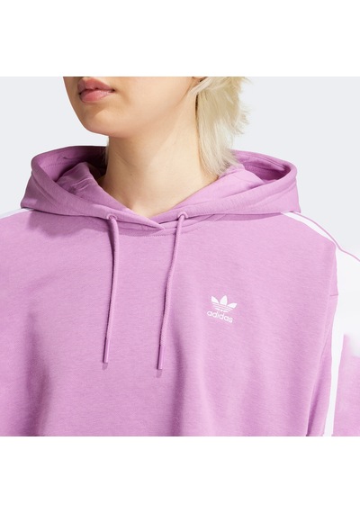 Adidas Adicolor 3-stripes Kadın Mor Hoodiedüzıy4677