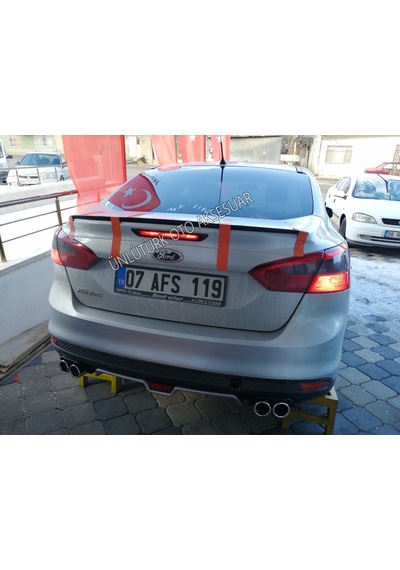 OtoÇizgi Ford Focus 3 - 3.5 Bagaj Üstü Spoiler Piano Black OtoÇizgi