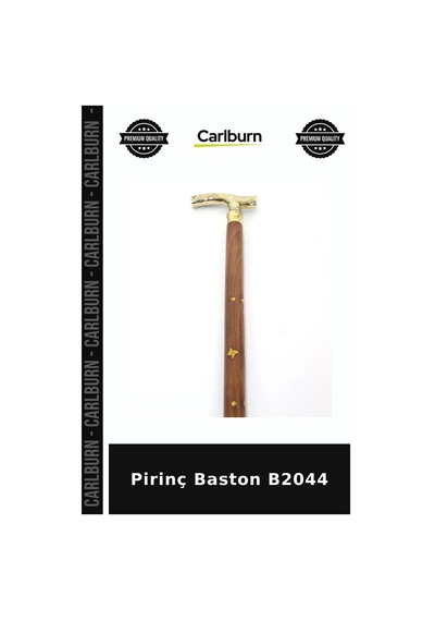 Özel Üretim Klasik Aksesuar Geleneksel Pirinç Baston B2044