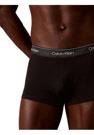 Calvin Klein Lv00nb4575 Trunk 3pk Erkek Boxer Siyah