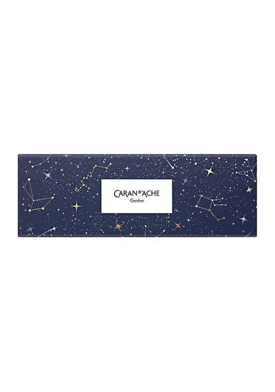 Caran D'ache 849 Cosmic Blue Special Edition Tükenmez Kalem Gilded 849.224 Çok Renkli