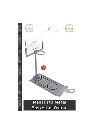 Oyuncak Hediyelik Ofis Katlanabilir Akrilik Pota Şık Kompakt Sağlam Masaüstü Metal Basketbol Oyunu