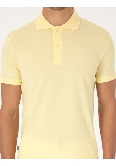 Pierre Cardin Erkek Açık Sarı Tişört Basic 50325323-vr004 Açık Sarı