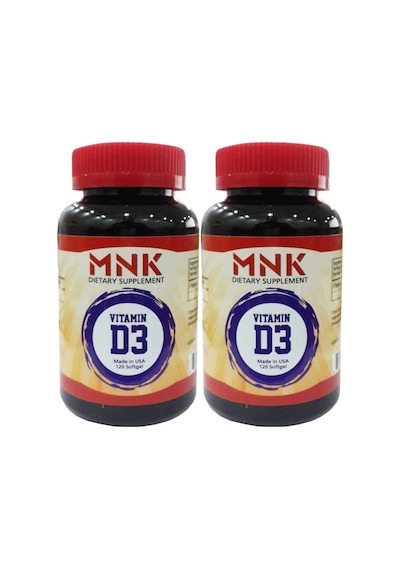 Mnk Vitamin D3 D Vitamini 2X120 Softgel