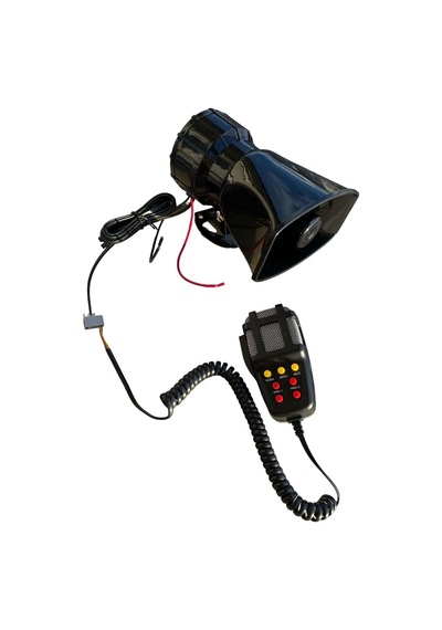 Siren Mikrofonlu Konusmalı 7 Sesli 12v