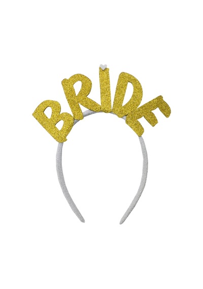 Bride Tüllü Taç - Altın