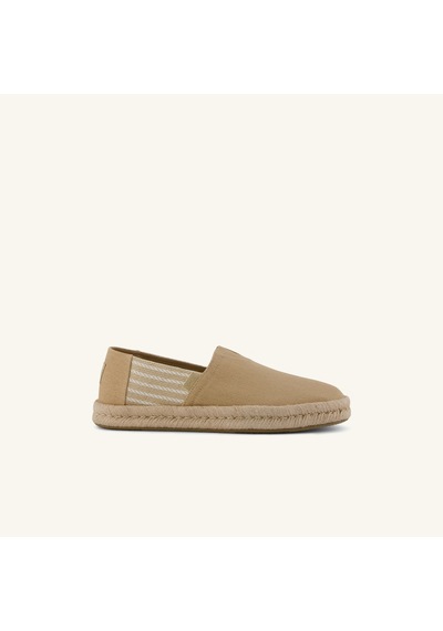 10023184 Oatmeal Espadril Erkek 10023173 10023184 Toms Alpargata Rope 2.0 Nautical Stripe