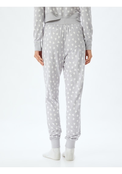 Koton Kalpli Jogger Pijama Altı Örme Beli Bağlamalı Beyaz Ekose 5wlk40151mk Beyaz Ekoseli Beyaz Koton Kalpli Jogger Pijama Altı Örme Beli Bağlamalı Beyaz Ekose 5wlk40151mk Beyaz Ekoseli Beyaz