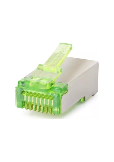 Nodar Nd2417 Yeşil Cat6 Ezrj45 Metal Açık Uçlu Soket 8p/8c - 100adet