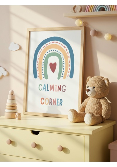 Calming Corner Dijital Baskı Poster V2 Çerçevesiz