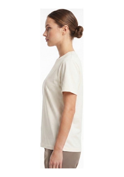 Goffra Kadın Vision Bisiklet Yaka Premium Kalite Yoğun Dokulu Pamuklu T-shirt Krem W101-r0220-02 Goffra Kadın Vision Bisiklet Yaka Premium Kalite Yoğun Dokulu Pamuklu T-shirt Krem W101-r0220-02