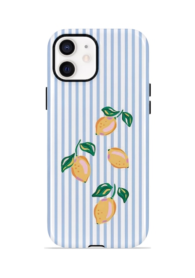 Apple iPhone Uyumlu 11 Vorian Çift Katmanlı Kılıf Mini Lemon Riviera