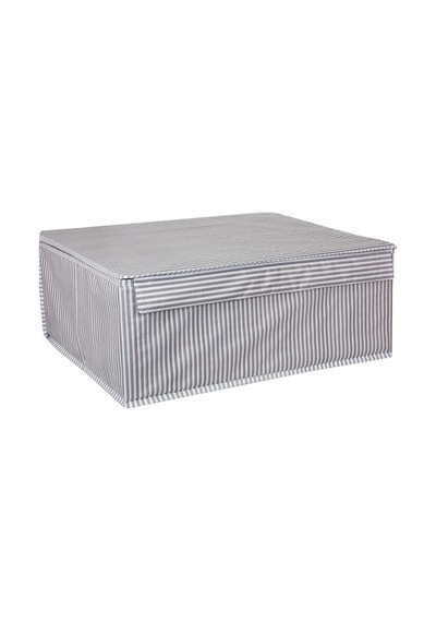Kapaklı Çok Amaçlı Baza Kutu Organizer Kumaş 10 X 15 Gri Tr Diğer