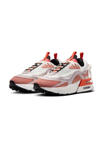 Nike Air Max Furyosa Sneaker White Platform Taban 4cm Kadın Günlük Spor Ayakkabı Krem Turuncu Nike Air Max Furyosa Sneaker White Platform Taban 4cm Kadın Günlük Spor Ayakkabı Krem Turuncu