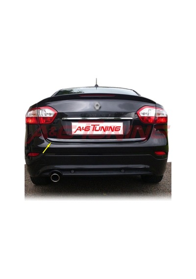 Renault Fluence Krom Bagaj Alt Çıta Formlu 2010 Üzeri Paslanmaz Ç