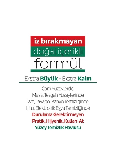 Easy Clean Yüzey Temizlik Havlusu 200' Lü Diğer