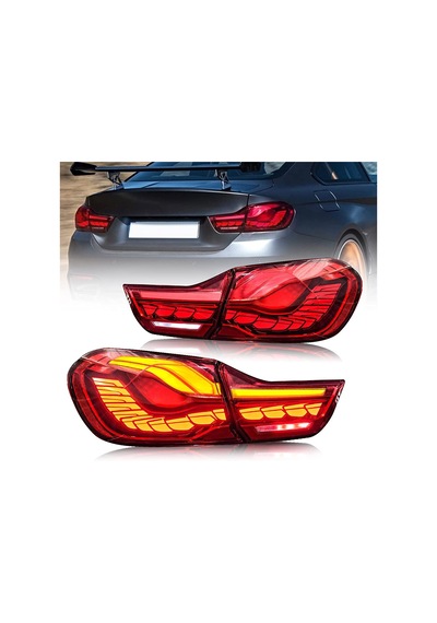Bmw 4 Serisi F32 Uyumlu Gts Stop Kırmızı Sağ Sol Takım 2012-2019