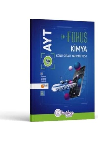 Fokus Ayt Kimya Yaprak Test
