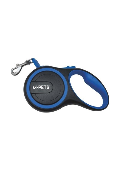 M-pets Liberty Pembe Otomatik Şerit Köpek Gezdirme Tasması 5 Mt M