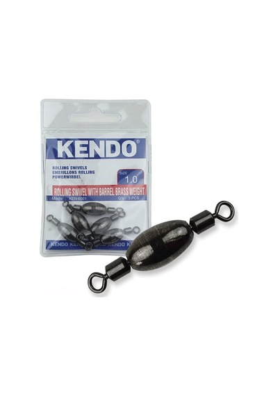 Kendo Rollıng Swivel With Barell Brass Weight 5 Adet (Ağırlıklı Fırdöndü) Kendo-3,0