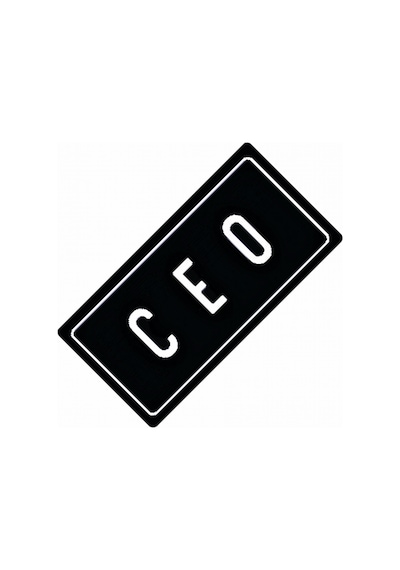 Ceo Yazılı Sök-tak-pratik Vantuzlu Yeni Nesil Dekor Plaka