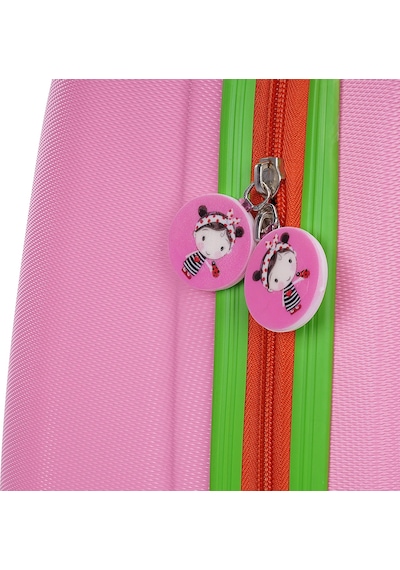 Wexta Wx-410 Disney Serisi Pembe Kız Çocuk Çocuk Valizi Pembe