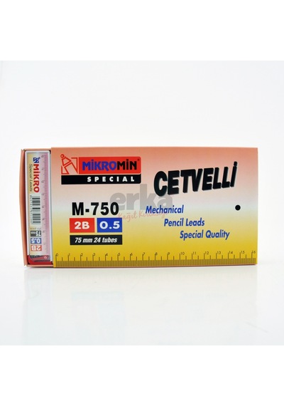 Mın- Mıkro 75Mm Cetvellı 0.5Mm - 24 Adet