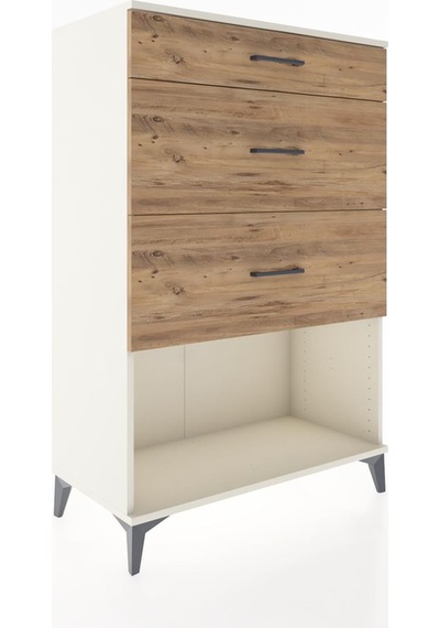 Hyperion Dolap 3 Çekmeceli 88x44x134 Aytaşı-çam Aytaşı