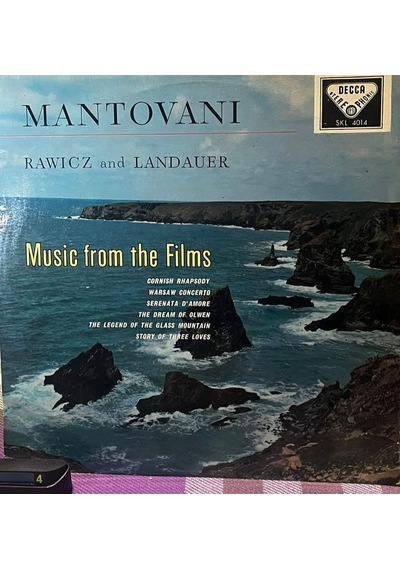 Mantovani With Rawicz And Landauer Music From The Films 12" Vinyl, Lp, Stereo, Decca Skl 4014
