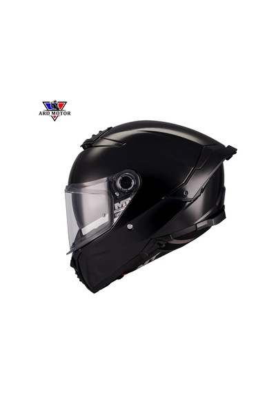 Mt Thunder 4 Sv Puree A1 Parlak Siyah Kapalı Kask Sİyah
