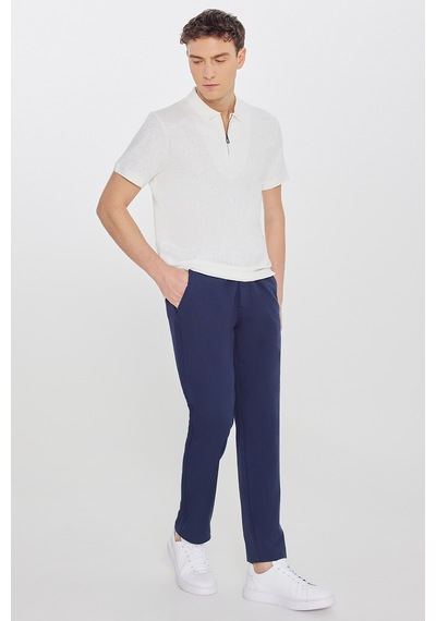 Premıum Altınyıldız Erkek Lacı Pamuklu Slim Fit Dar Kesim Yan Cepli Armürlü Esnek Pantolon