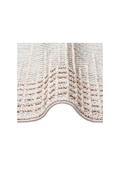 Hoom Rugs Mikanos Czy 01 Grey Beige Hav Vermez Yıkanabilir Modern Halı Gri - Bej