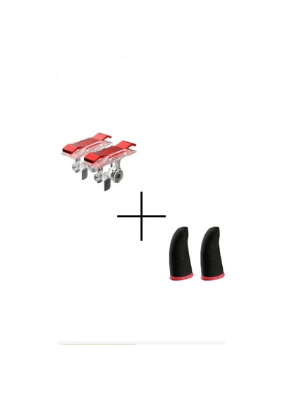 Parmaklık Pubg Eldiven Ve E9 Tetik Düğmesi 2 Eldiven 2 Tetik Set