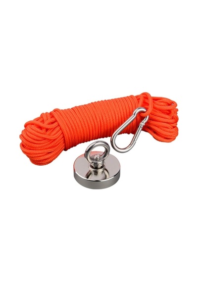 Magnet Fishing 80Mm , Halatlı Güçlü Neodyum Balıkçılığı Seti