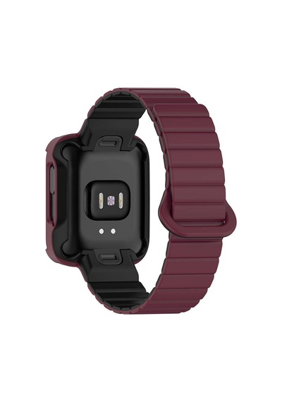 Xiaomi Redmi Watch 2 Silikon Kordon Zore Krd-105 Strap Kayış-pudra