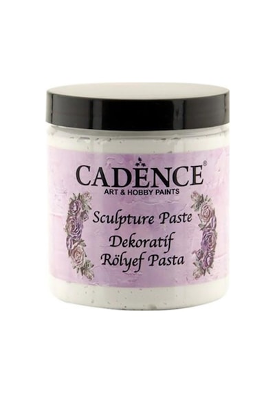 Sculpture Pasta( Dekoratif Rölyef Pasta ) Beyaz 250 Ml