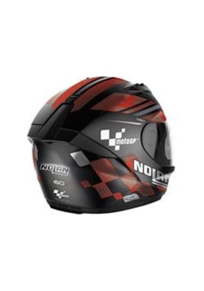 Nolan N60-6 Moto Gp 055 Kapalı Motosiklet Kaskı Siyah