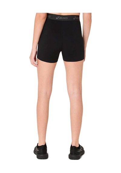 Asics Essential Logo 3" Kadın Siyah Koşu Tayt 2032d266-001