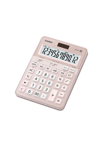 Casio Ds-2b-pk Pembe Profesyonel 12 Hane Masaüstü Çok Renkli
