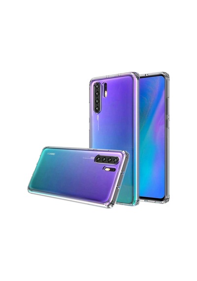 Huawei P30 Pro Kilif Fitcase Toz Koruma Tipali Seffaf Arka Kapak 349781346