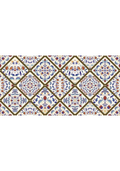 Yer Kaplama Zemin Kaplama Folyosu 65x130 Cm Turkish Style