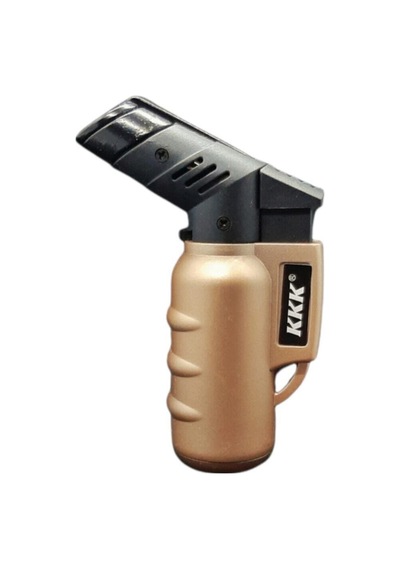 1300 C Turbo Torch Tek Pürmüz Gold Renk Çakmak Altın
