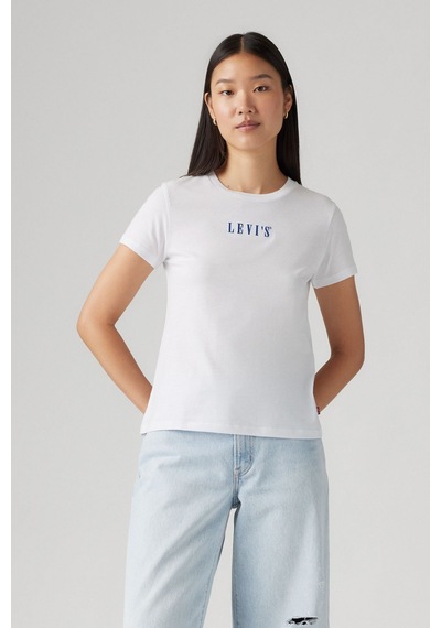 Levi's Kadın Perfect Tee Serif Beyaz T-shirt - A2086-0378