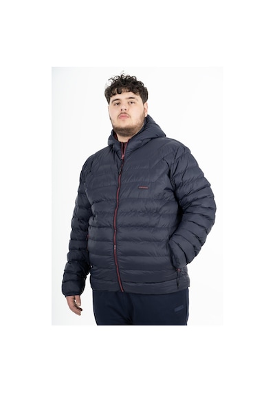 Maraton Sportswear Büyük Beden Erkek Kapşonlu Uzun Kol Basic Darkblue Mont 21874-darkblue Koyu Mavi