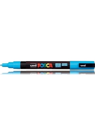 Unıball Posca Markör Açık Mavi 0.9-1.3 Çok Renkli