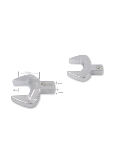 Ceta Form 32mm Açık Ağız Tork Anahtar Ucu 14x18mm D02e-oe1432