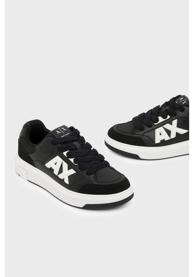 Armani Exchange Logolu Süet Detaylı Sneaker Ayakkabı Erkek Ayakkabı Xm003648 Af29508 Mc482 Siyah-beyaz SİYAH-BEYAZ Armani Exchange Logolu Süet Detaylı Sneaker Ayakkabı Erkek Ayakkabı Xm003648 Af29508 Mc482 Siyah-beyaz SİYAH-BEYAZ